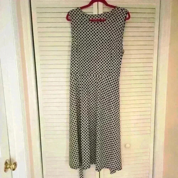 Polka Dot Diamond Dress,Size Large - Picture 2 of 2